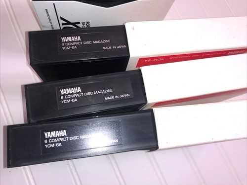 3 YAMAHA YCM-6A 6 Compact Disc Magazine and Sleeve & 2 JVC XC-M75 - Picture 3 of 5