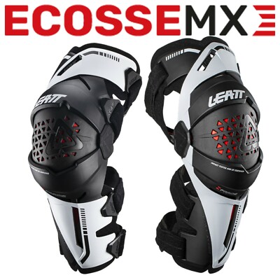 Leatt 2022 Erwachsene Z-Frame Kniebandagen Größe Medium weiß Enduro Motocross
