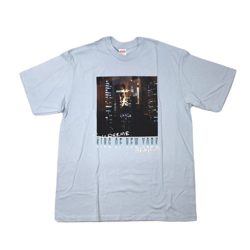 NEW YORK LIGHT BLUE LOGO T-SHIRT SIZE 