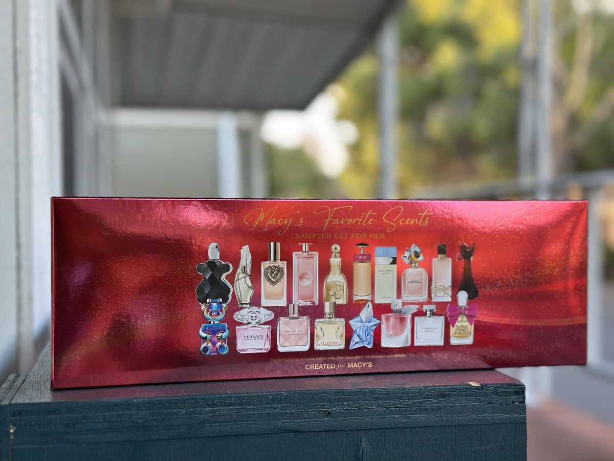 Macy's Favorite Scents サンプラーセット Macy's Favorite Scents Fragrance Sampler Set Discovery Kit
