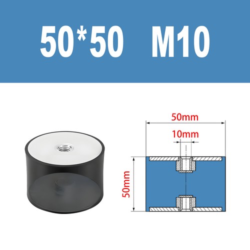 Gummipuffer Typ E Silentblock Schwingungsdämpfer Gewinde M3 - 12 Anschlagpuffer - Bild 38 von 48