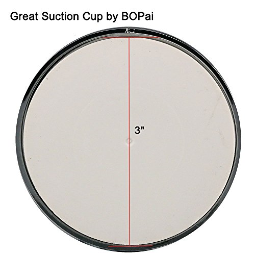 Bopai Vacuum Suction Cup Shower Head Wall Mount Holder Removable