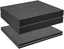 4 PCS Pick Apart Foam Insert 16 x 12inch Pick and Pluck Foam Pre Cube Sheet Foam