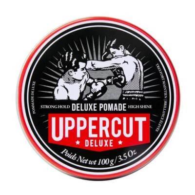 Uppercut Deluxe Deluxe Pomade Strong Hold High Shine Styling Pomade For Men 100g