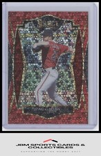 2021 Panini Select #141 Zac Gallen Red Disco Prizm