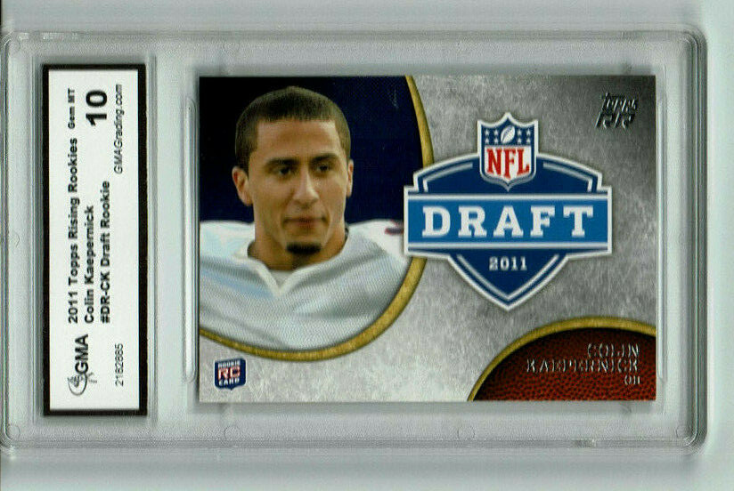 2011 Colin Kaepernick Topps  Rising Stars Rookie Gem Mint 10 #128 