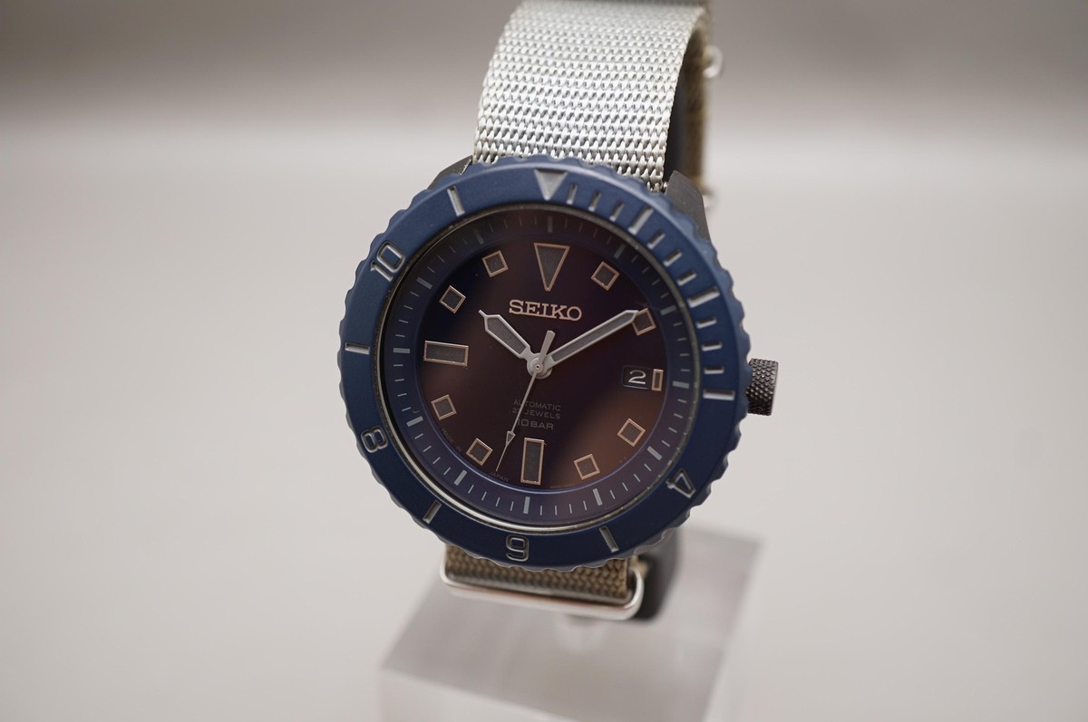 Seiko Spirit SCVE033 4R35 Nano Universe JDM Blue Ghost Automatic