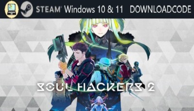 NEU PC Computer Spiel Soul Hackers 2 für Windows 10 11 STEAM Download Code Key