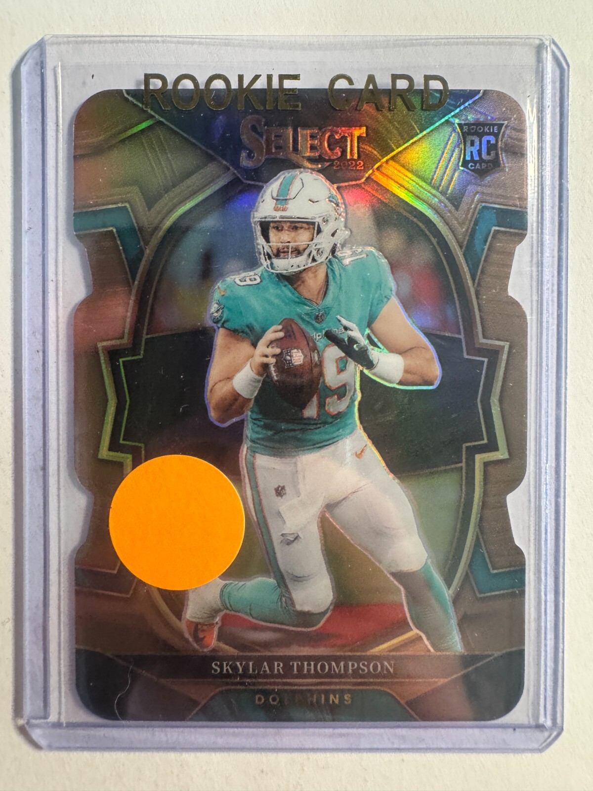 K311,297 - 2022 Select Prizm Copper Die Cut #96 Skylar Thompson #/149