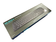 New Logitech MX Keys S Full-Size Bluetooth Wi...