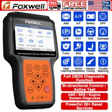 FOXWELL NT650 Elite Bi-directional OBD2 Scanner ABS SRS Car Diagnostic Scan Tool