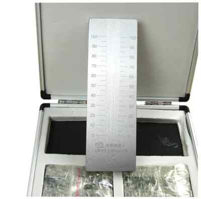 Single Groove Grindometer Fineness of Grind Gauge for Ceramics Medicine Food