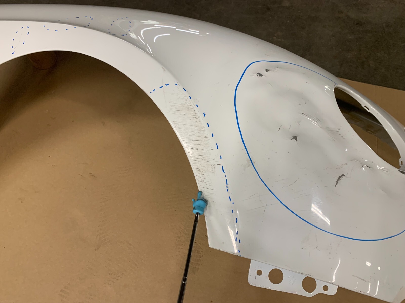 12-15 BENTLEY CONTINENTAL GT GTC FRONT RIGHT FENDER PASSENGER SIDE FENDER OEM