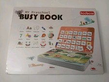 My Preschool Busy Book Learning Activity Fun New Open Box Homeschooling Travel