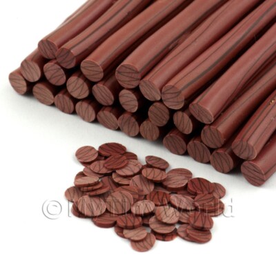 2 X Handmade Dark/Milk Chocolate Ripple Nail Art Stick