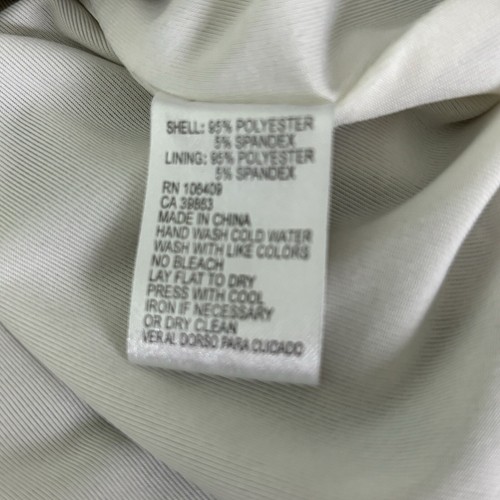 Antonio Melani Dress Womens Large Faux Wrap The Neutrals Abstract Art V Neck - Picture 8 of 12
