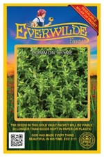 1 Oz Common Thyme Herb Seeds - Everwilde Farms Mylar Seed Packet