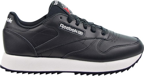 Reebok Classic Leather Ripple Black White H03870 Men Size 10 1/2 trainer Reebok Classic Leather RIpple Black for Sale | Authenticity  main image 3