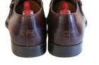 Magnanni Brown Burnished Leather Monk Strap Oxford Dress Shoe SZ 8.5M — photo 9