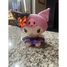 Sanrio Kuromi Halloween Costume Plush 2024 with Witch Costume 8"