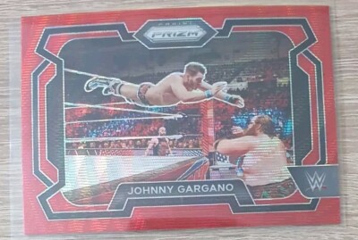 Johnny Gargano WWE Panini Prizm 2024 Red Ruby Wave RAW