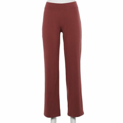 Petite Sonoma Goods For Life Straight-Leg Knit Pants Sizes/Colors  ()
