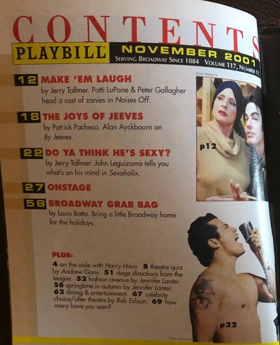 Broadway, Off Broadway & Try-Out Playbill - Picture 146 of 728