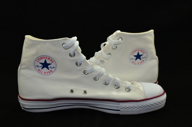 Men's Converse All Star Chuck Taylor White High Top Athletic Shoes Size 9.5 | eBay