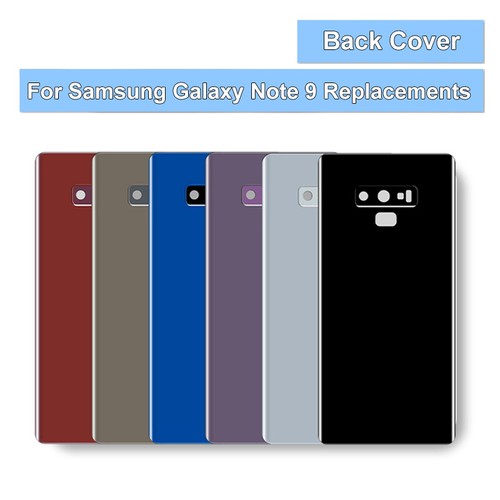 Back Battery Door Glass Cover with Camera Lens For Samsung Galaxy Note 9 - Picture 1 of 18