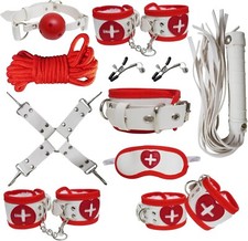 Sex Bondage Gear Handcuffs Sex Games Whip Gag Toy Kit BDSM Sex Toys for Couples