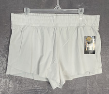 NEW Womens Avia Silver Running Gym Shorts Bike Liner Size 3XL 42Wx4L Plus Size