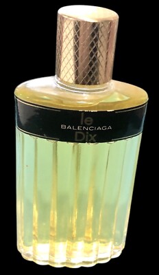 Balenciaga Le Dix Women Perfume approx 3oz Eau de Toilette Full Vintage
