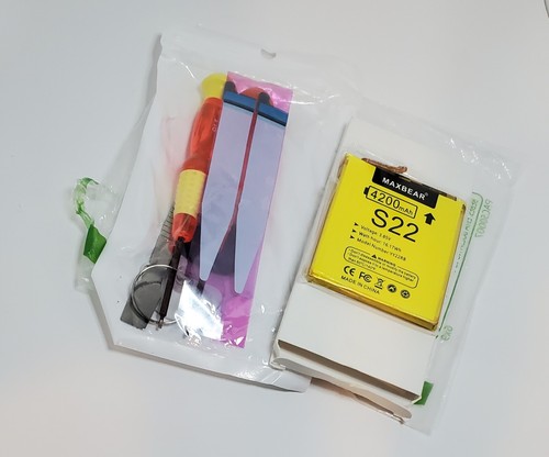 MAXBEAR Galaxy S22 Battery, (Upgraded) 4200mAh 3.85V Li-Polymer Replacement Batt - Photo 2 sur 3