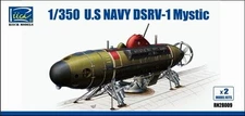 1/350 USN DSRV1 Mystic Deep Submergence Rescue Vehicle (2 Kits)