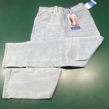 Levi's Boys 502 Regular Taper Stretch Jeans Light Blue 12 26x27 Adj Waist