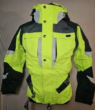 The North Face Jacket Steep Tech Jacket Women's Small Petite Green Gray Black 