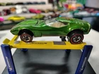 Redline Hot Wheels RARE APPLE GREEN TORERO  ALL CAP WHEELS