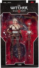 NEW McFarlane Toys 13407 THE WITCHER 3 III Wild Hunt Ciri  7in Action Figure