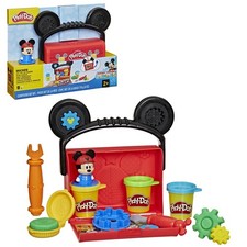 Play-Doh Disney Junior On-the-Go Garage Mickey Mouse Playset, Arts & Crafts Pres