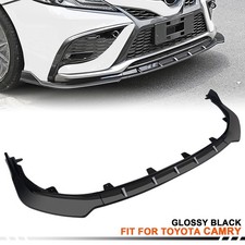 Front Bumper Lip For 2018-2024 Camry Se Xse Front Splitter Lower Chin