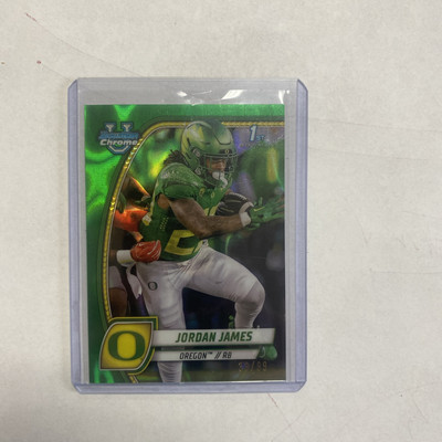 2024 Bowman Chrome U Jordan James Green Lava /99 #105