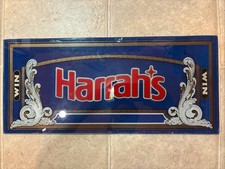 Harrahs Bally Slot Machine Belly Glass E EM s...