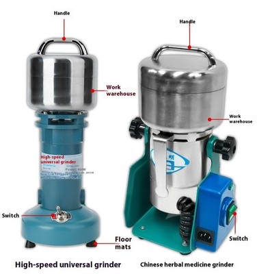 FW100 Thickening Upgrade Type Grinder Miniature Plant Sample Grinding Machine