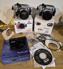 Canon PowerShot S110 with Ikelite underwater case scuba Read Description