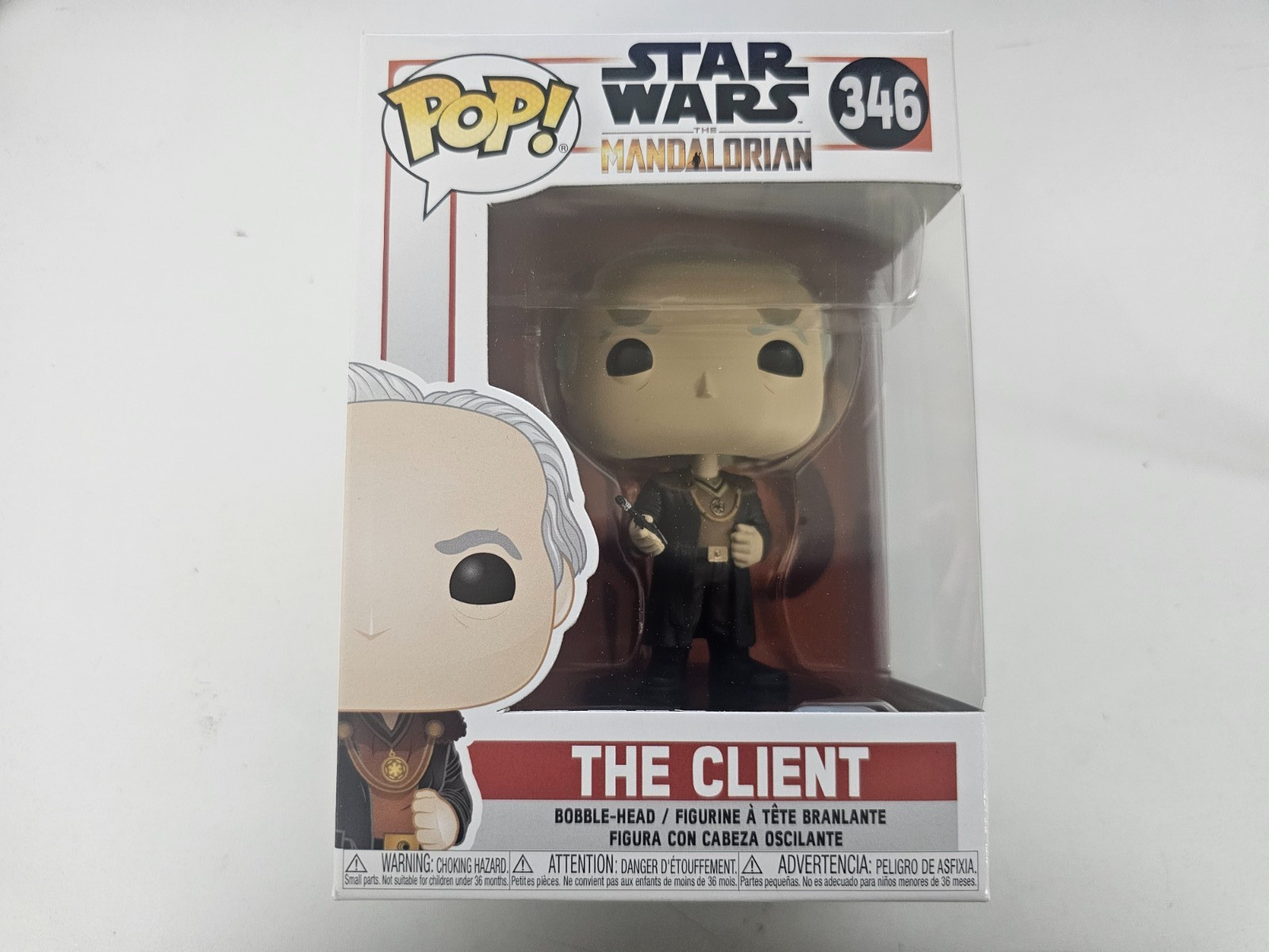 Funko Pop! Figura Star Wars The Mandalorian - El Cliente #346 - Casi Nueva/Como Nueva