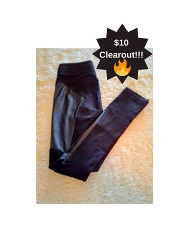 🔥🔥🔥 CLEAROUT BCBG Max Azria Luxe Faux Leather Leggings – Small FINAL SALE!!!