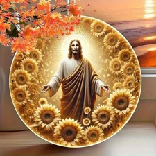 2D Flat 2D Flat 2D Flat 2D Flat 2D Flat, 1 Piece Happy Fall Y'all Metal Aluminum