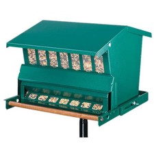 H-F Absolute Squirrel Proof Feeder with hanging  Pole Mount