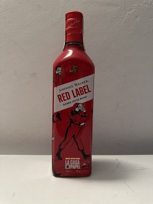 Johnnie Walker Red Label - Limited Edition - Haus des Geldes - la casa de papel