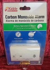Kidde Carbon Monoxide Battery Operated CO Alarm 9C05-LP2 SKU# 1236 NEW